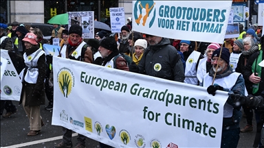 Belçika'da "iklim ve adalet" yürüyüşü
