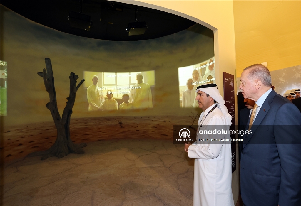 Cumhurbaşkanı Erdoğan, Katar'da