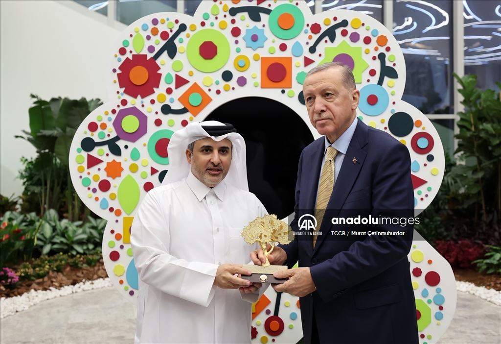 Cumhurbaşkanı Erdoğan, Katar'da
