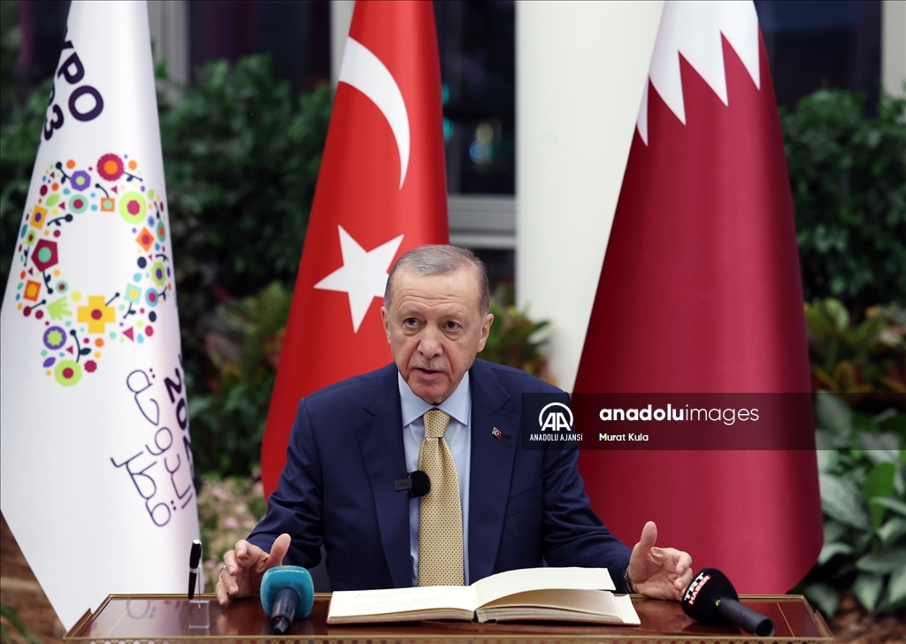 Cumhurbaşkanı Erdoğan, Katar'da