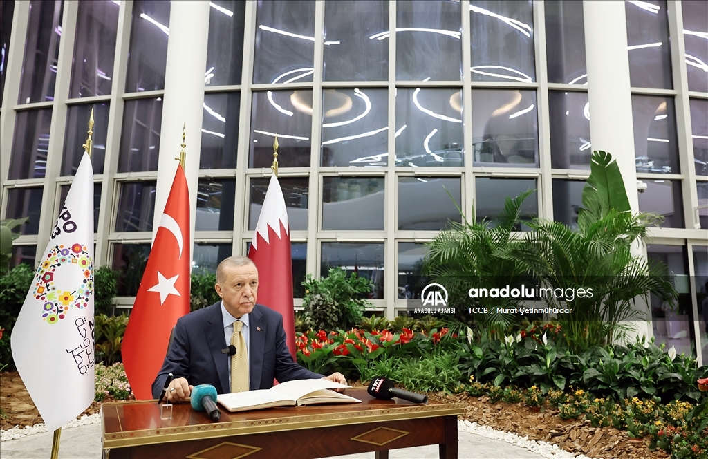 Cumhurbaşkanı Erdoğan, Katar'da