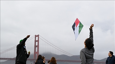Global Kite Flight in Solidarity with Gaza in San Francisco
