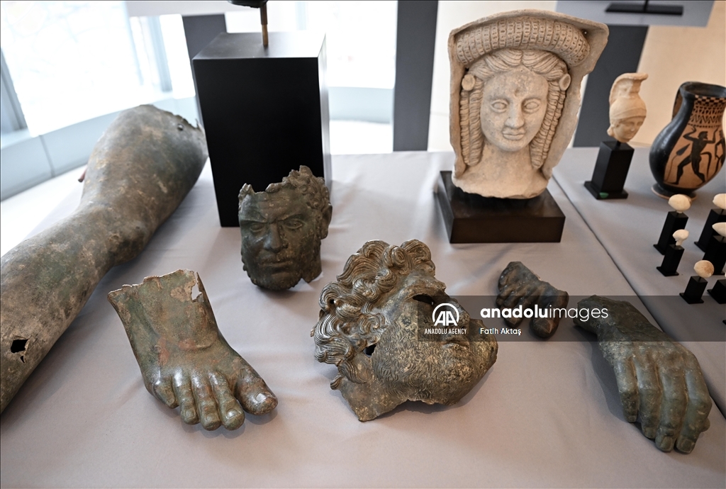 41 artifacts to return to homeland after being smuggled from Turkiye to US