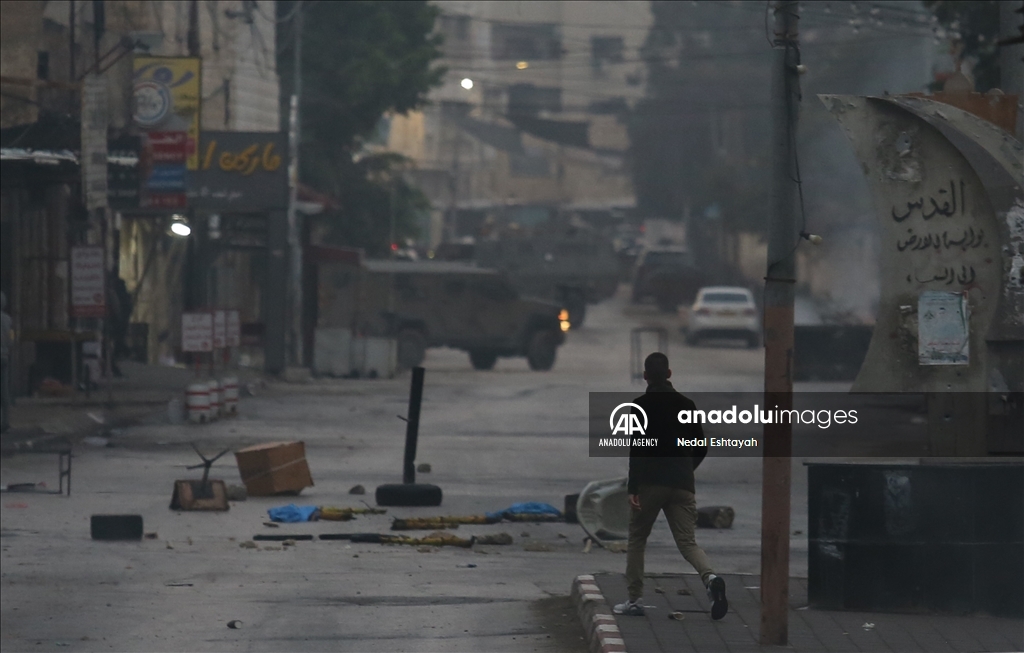 Israeli forces raid on Jenin refugee camp in West Bank