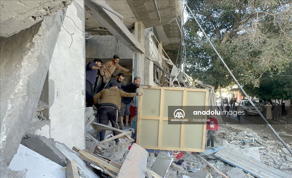 İsrail ordusunun Gazze Şeridi’ne yönelik saldırıları sürüyor