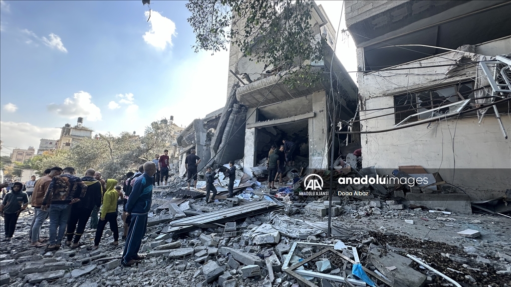 İsrail ordusunun Gazze Şeridi’ne yönelik saldırıları sürüyor