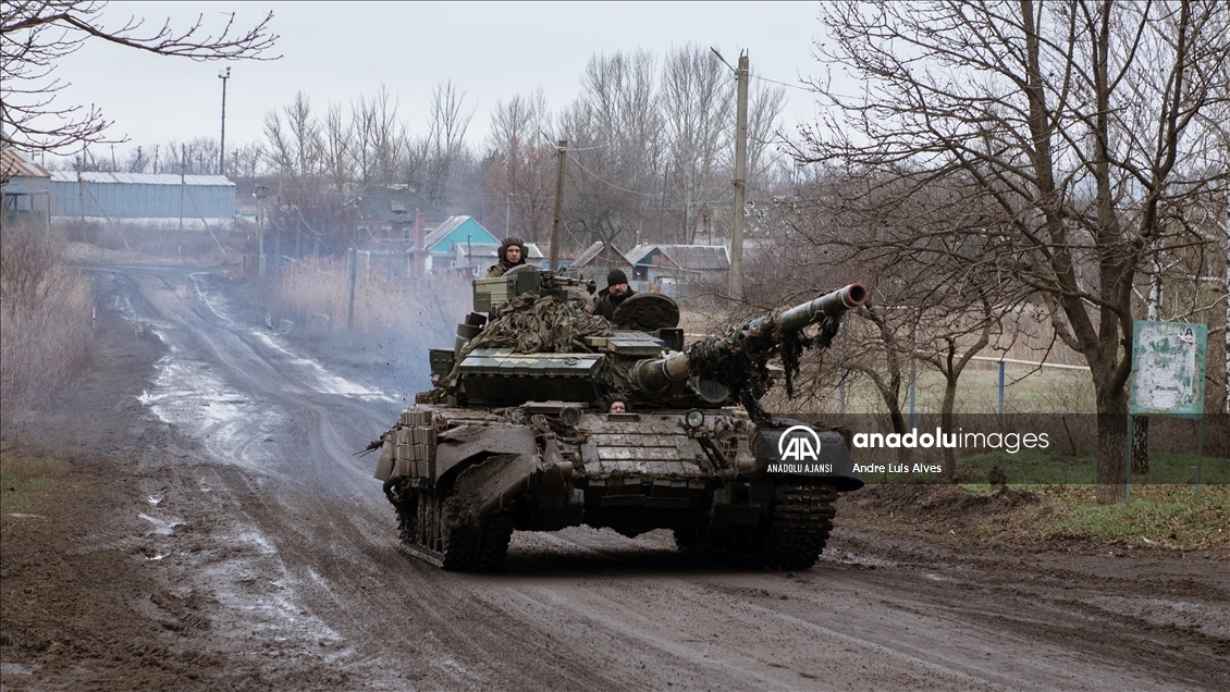 Ukrayna'nın Avdiyivka cephe hattında askeri hareketlilik devam ediyor