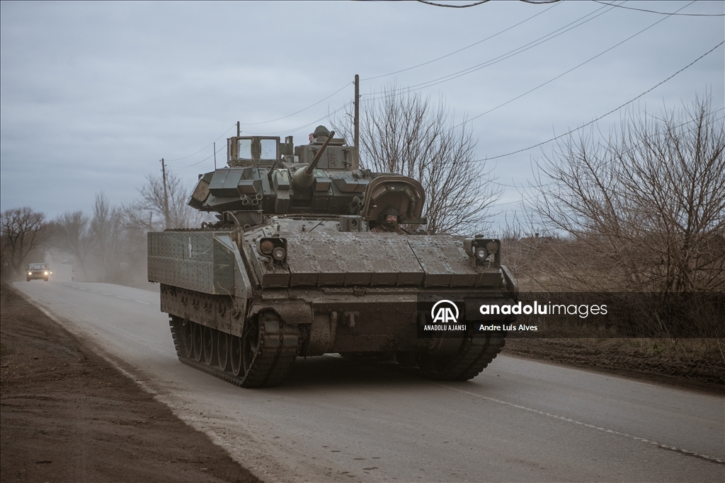 Ukrayna'nın Avdiyivka cephe hattında askeri hareketlilik devam ediyor