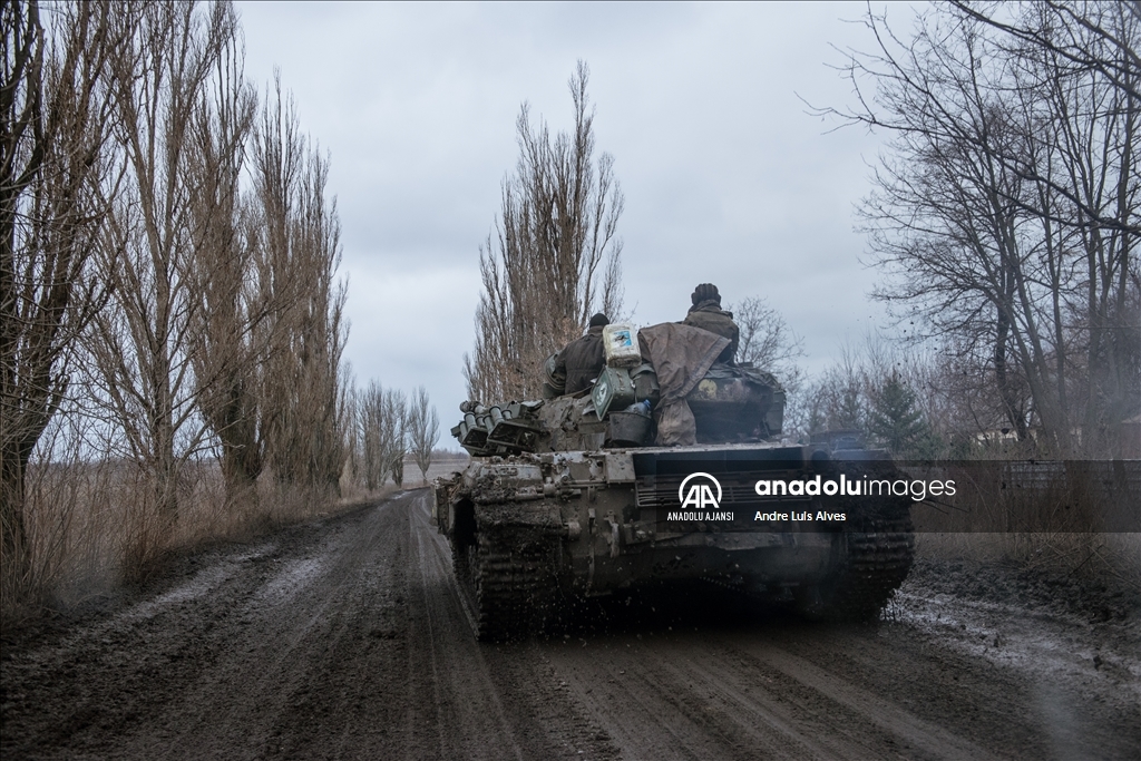 Ukrayna'nın Avdiyivka cephe hattında askeri hareketlilik devam ediyor