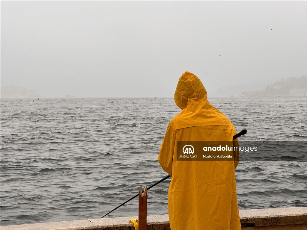 İstanbul'da puslu hava