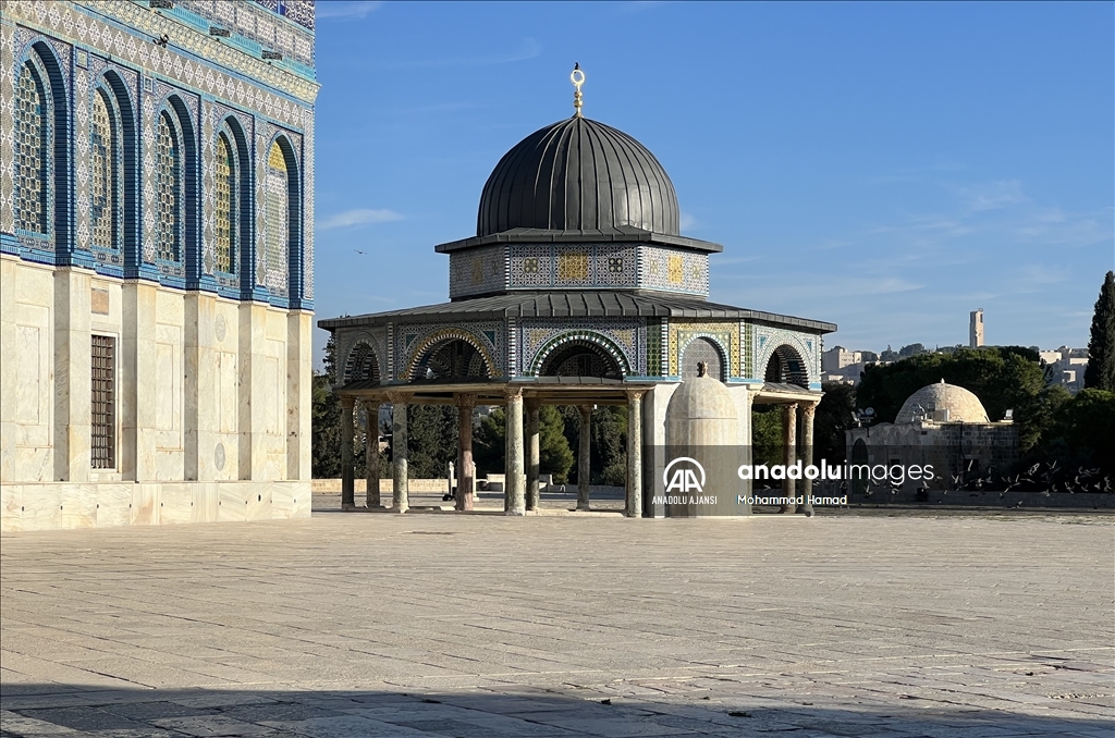 Mescid-i Aksa'da İsrail kısıtlaması devam ediyor