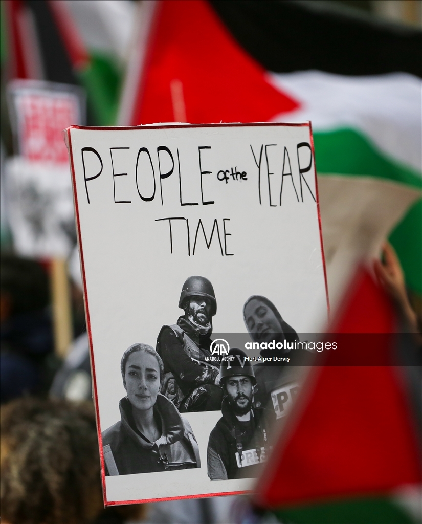 Manifestation propalestinienne à Toronto