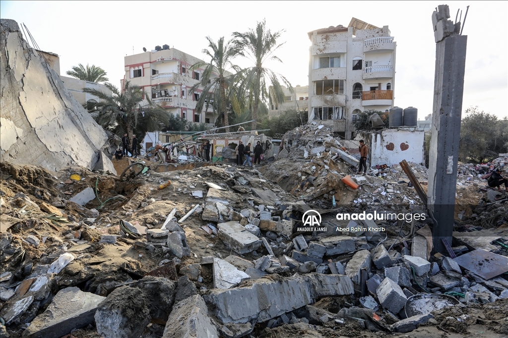 İsrail ordusunun Gazze Şeridi’ne yönelik saldırıları sürüyor