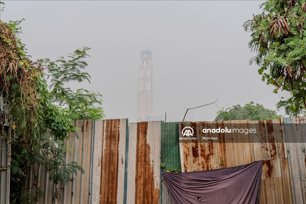 Bangkok'ta hava kirliliği krizi