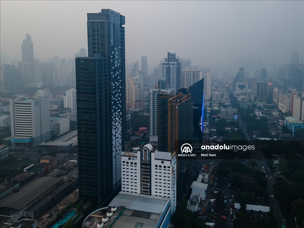 Bangkok'ta hava kirliliği krizi