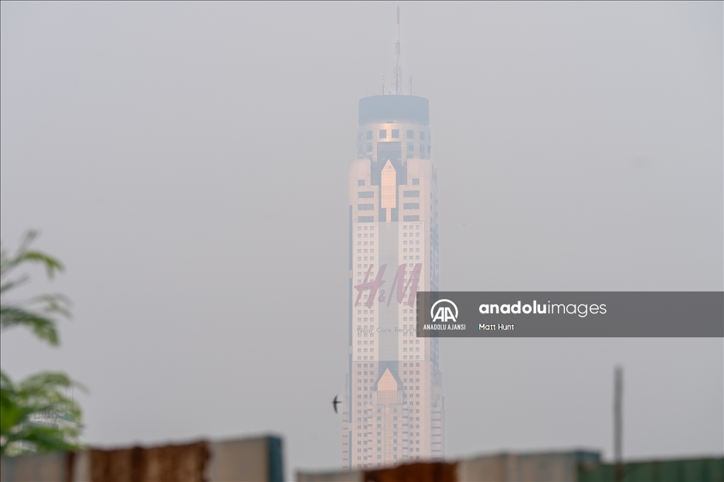 Bangkok'ta hava kirliliği krizi