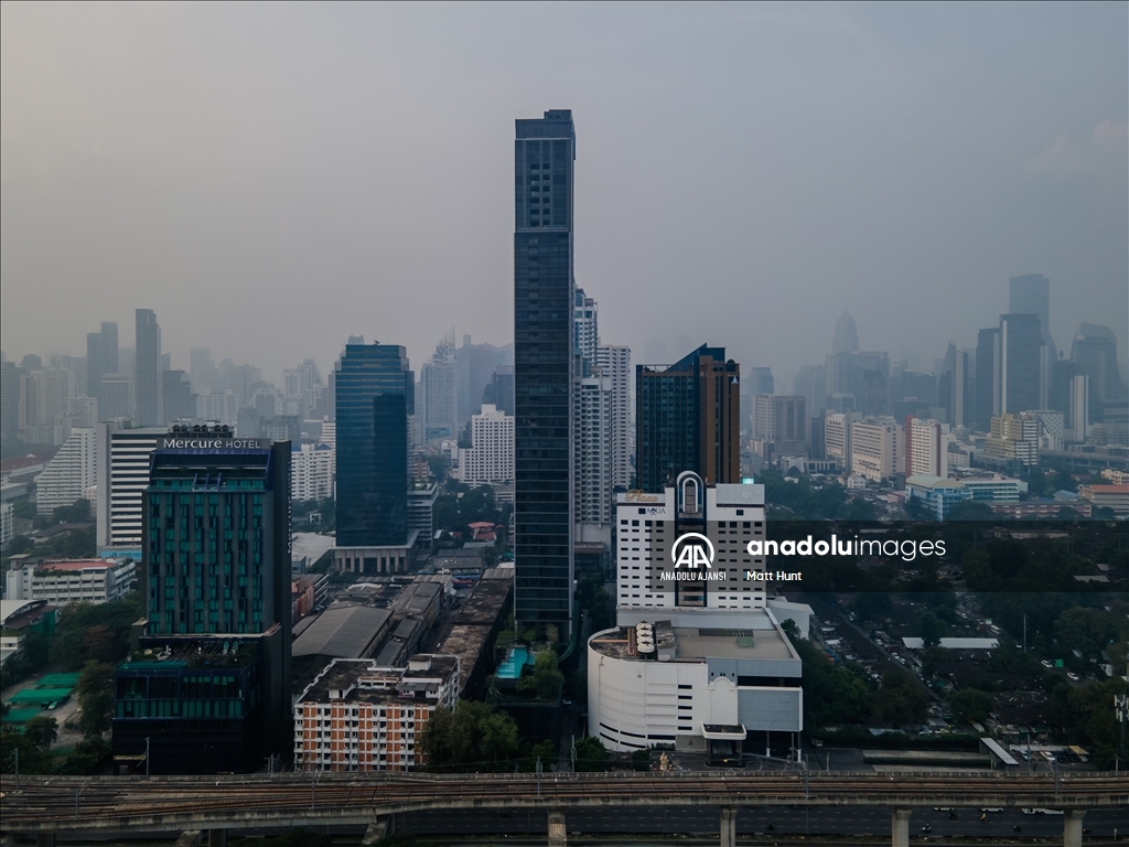 Bangkok'ta hava kirliliği krizi