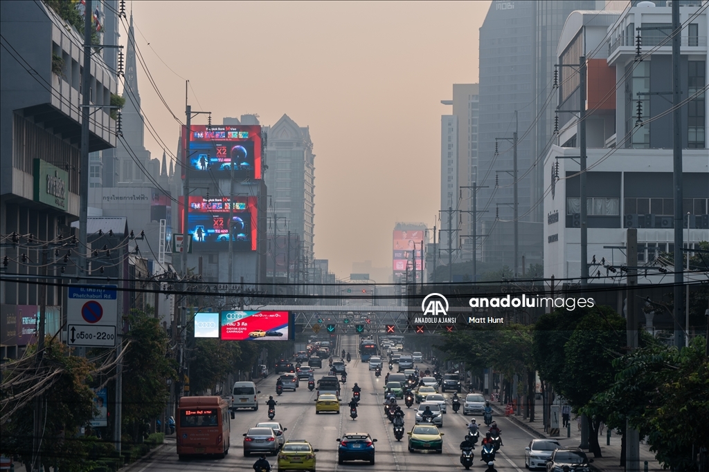 Bangkok'ta hava kirliliği krizi