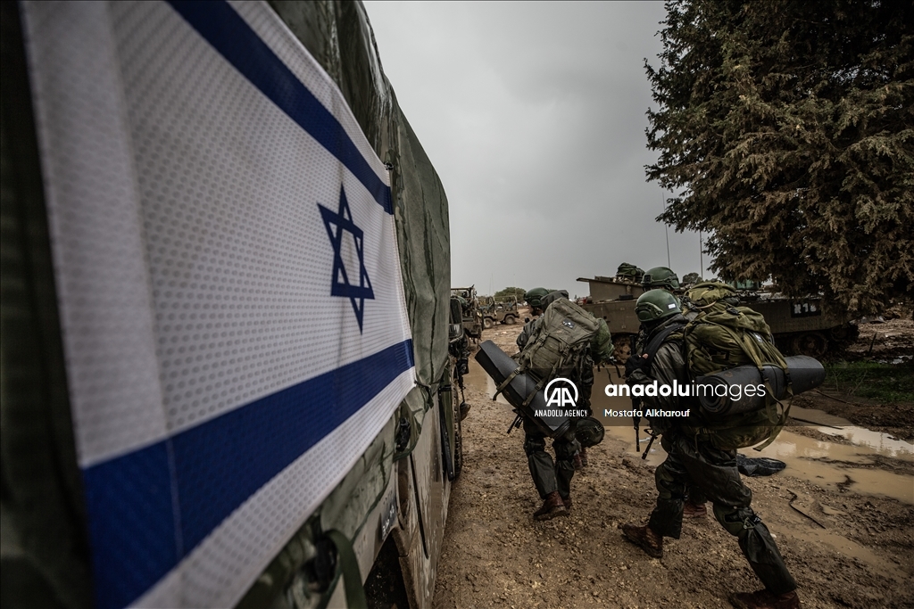 Israeli military mobility on the Gaza border