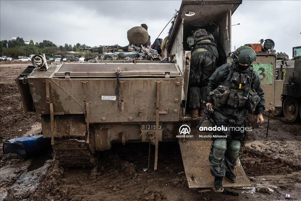 Israeli military mobility on the Gaza border