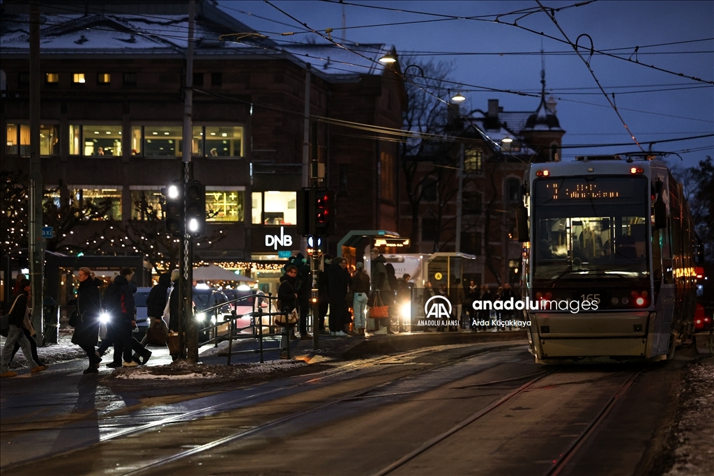Norveç'in başkenti Oslo'da günlük yaşam
