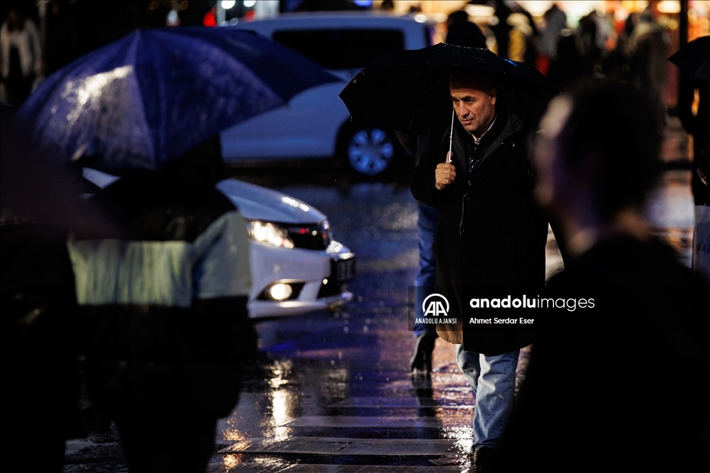 Ankara'da yağmur
