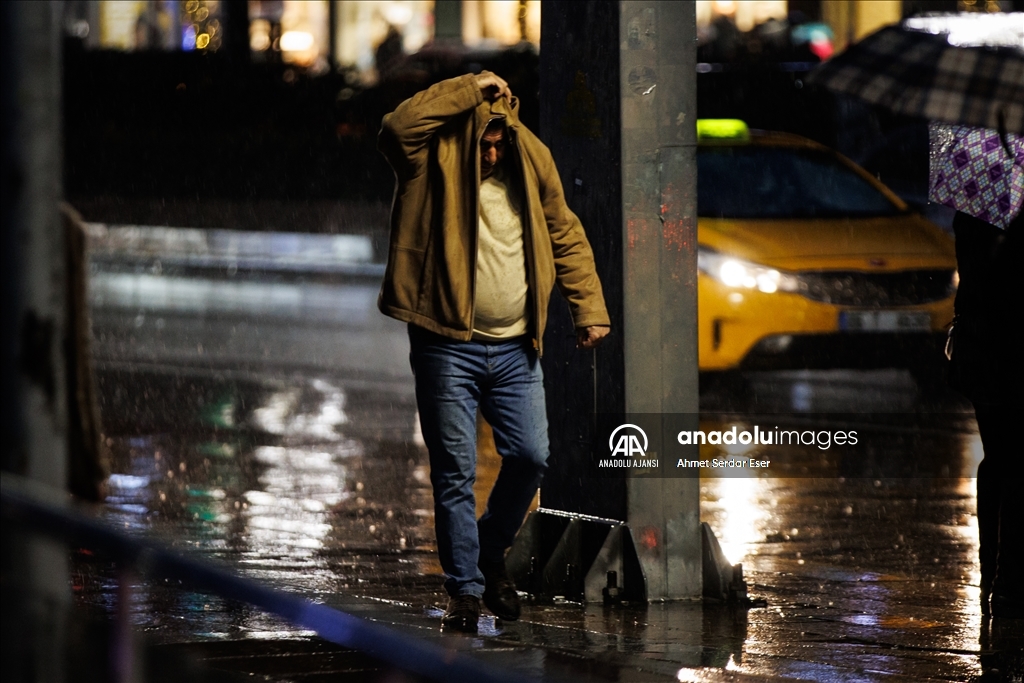 Ankara'da yağmur