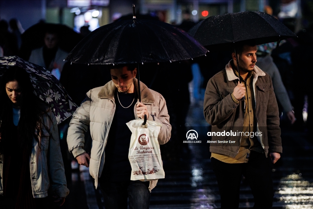 Ankara'da yağmur