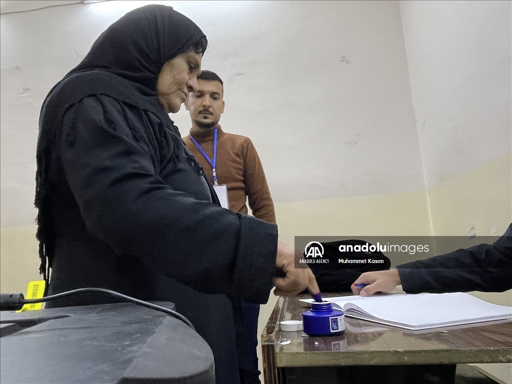 کەرکووک - دەنگدانی گشتی بۆ ھەڵبژاردنی ئەنجوومەنی پارێزگاکانی عێراق دەستی پێ کرد