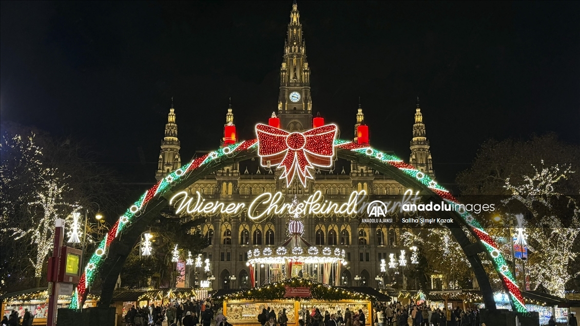 Viyana'da Noel ve yılbaşı hazırlıkları