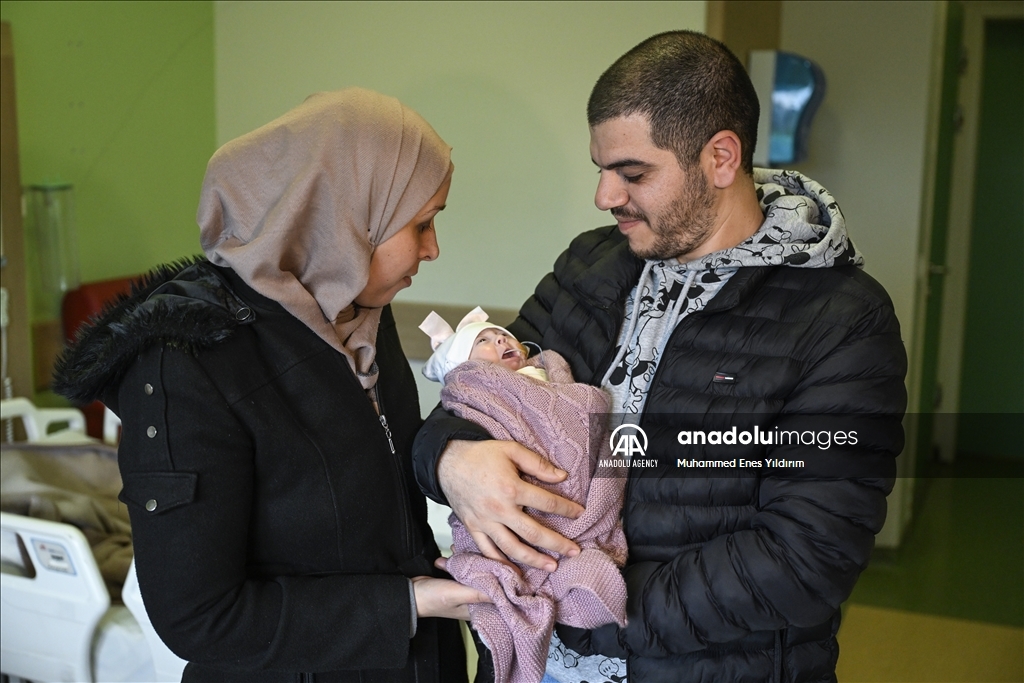 رقية الفلسطينية.. رضيعة تتمسك بالحياة في تركيا