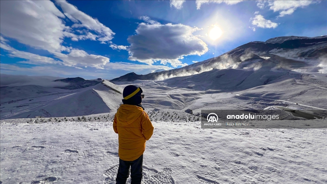 Azerbaycan'da kış tatili için en iyi rota: Şahdağ tatil merkezi 