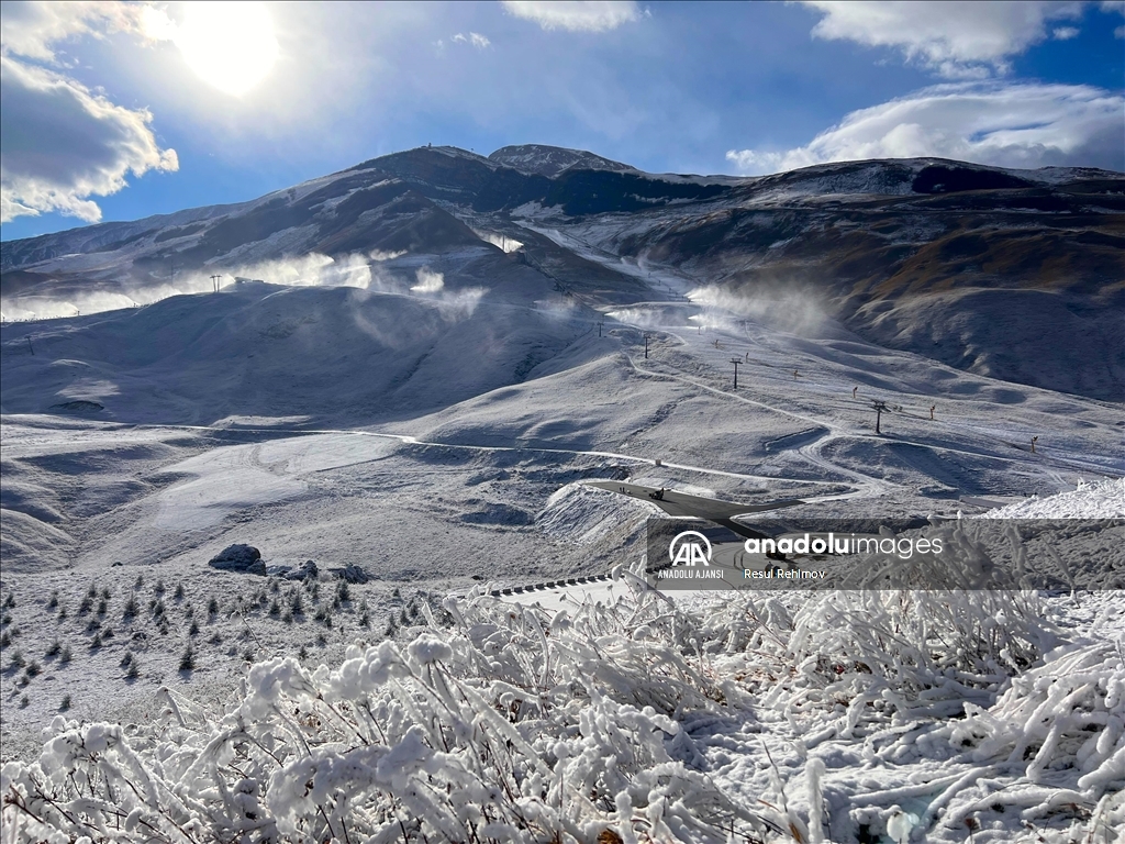 Azerbaycan'da kış tatili için en iyi rota: Şahdağ tatil merkezi 