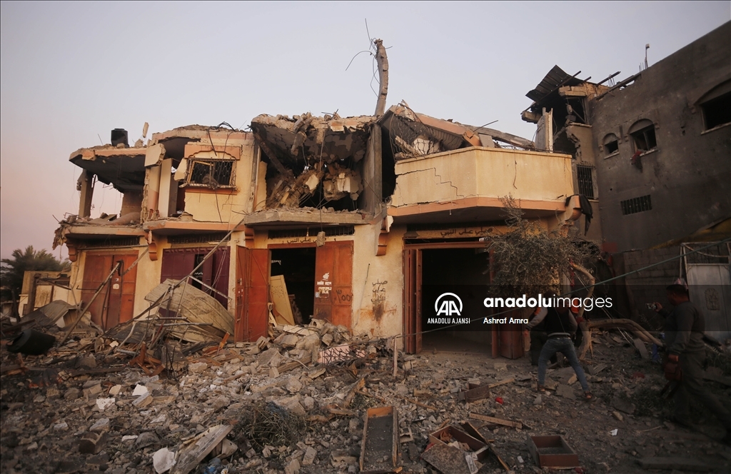 İsrail ordusunun Gazze Şeridi’ne yönelik saldırıları sürüyor