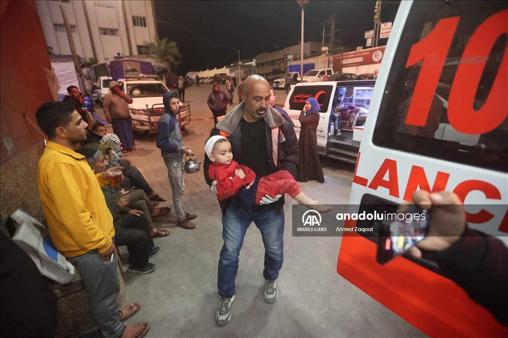 İsrail ordusunun Gazze Şeridi’ne yönelik saldırıları devam ediyor