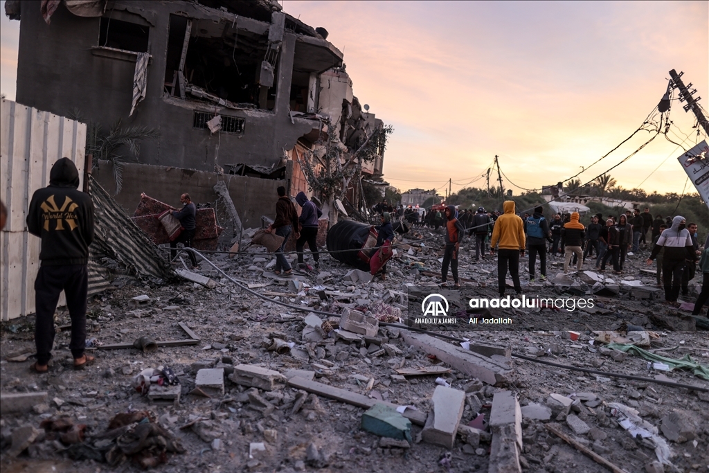 İsrail ordusunun Gazze Şeridi’ne yönelik saldırıları sürüyor