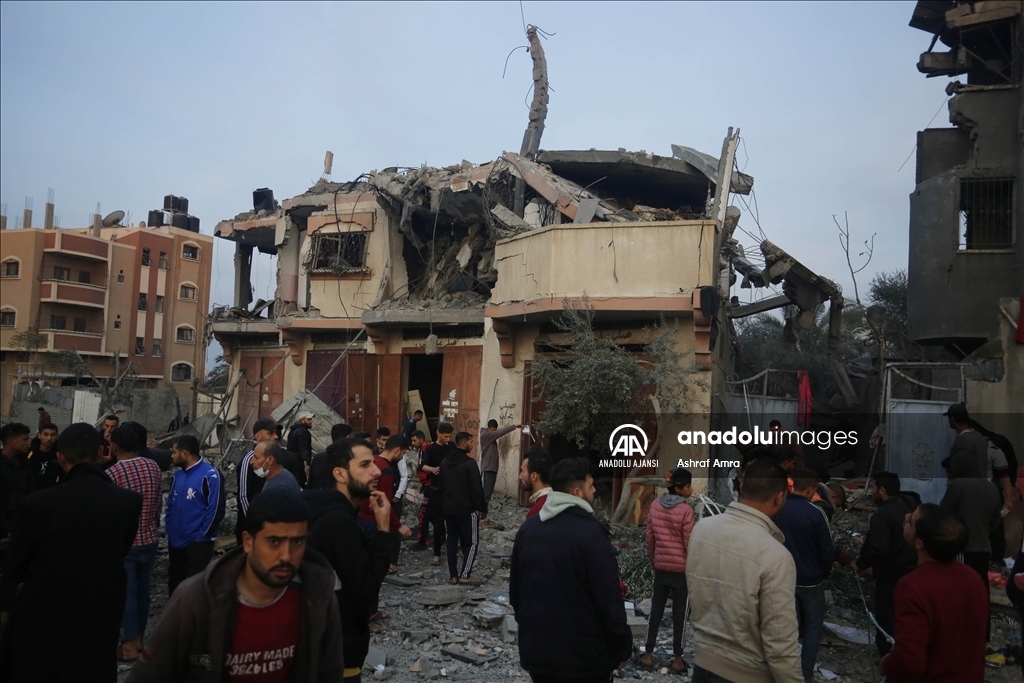 İsrail ordusunun Gazze Şeridi’ne yönelik saldırıları sürüyor