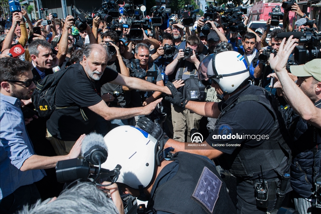 Arjantin'de yeni seçilen Javier Milei hükümetine karşı ilk protesto gerçekleştirildi