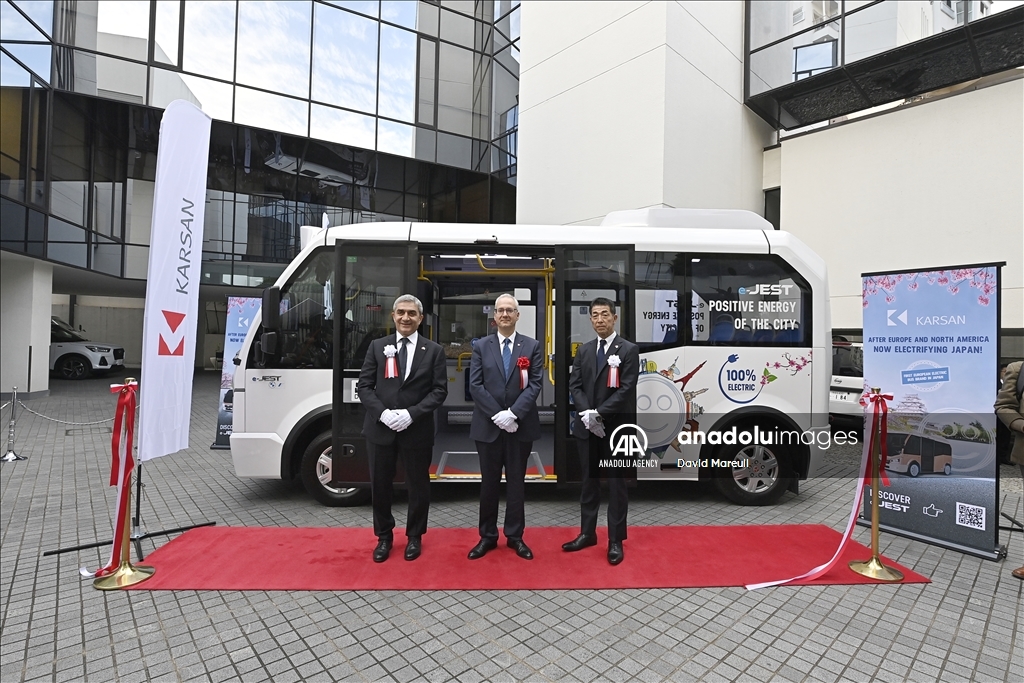 Launch of e-JEST, Electric Minibus in Japanese Market