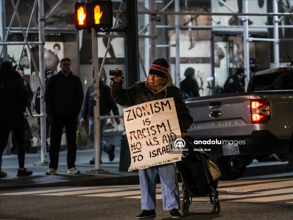 Filistin yanlısı Amerikalılar AIPAC'ı protesto etti