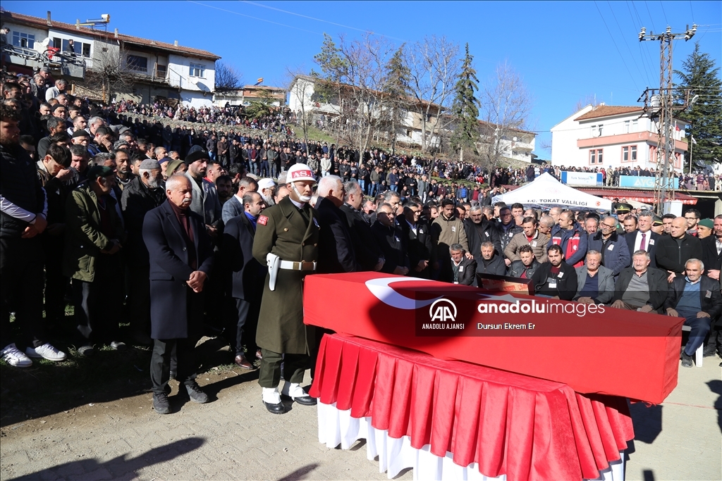 Şehit Piyade Sözleşmeli Er Yasin Karaca'nın cenazesi, Tokat'ta toprağa verildi