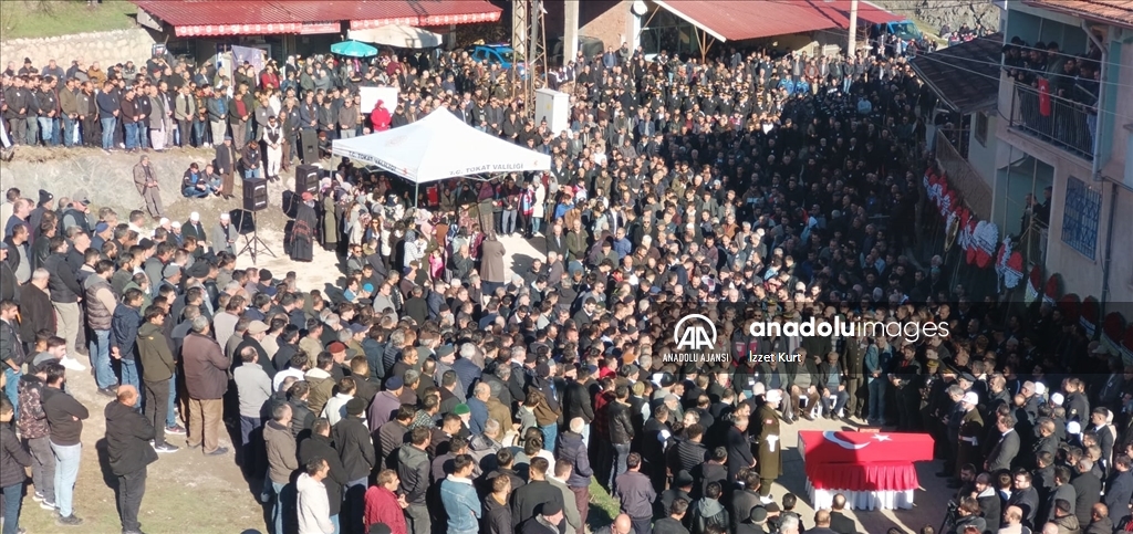 Şehit Piyade Sözleşmeli Er Yasin Karaca'nın cenazesi, Tokat'ta toprağa verildi