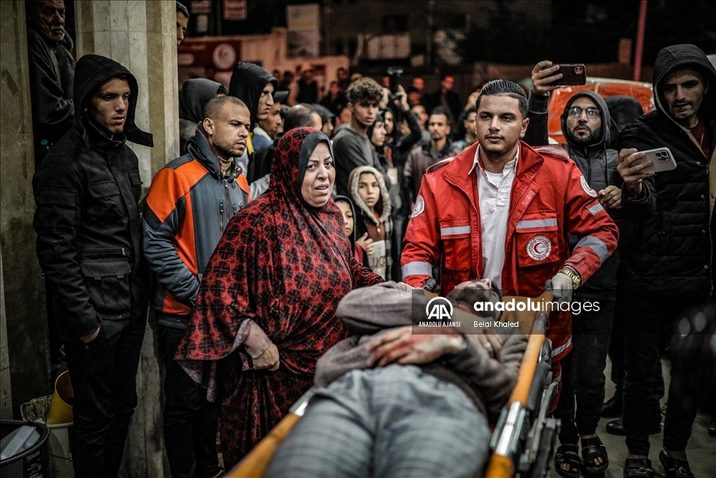 İsrail ordusunun Gazze Şeridi’ne yönelik saldırıları devam ediyor