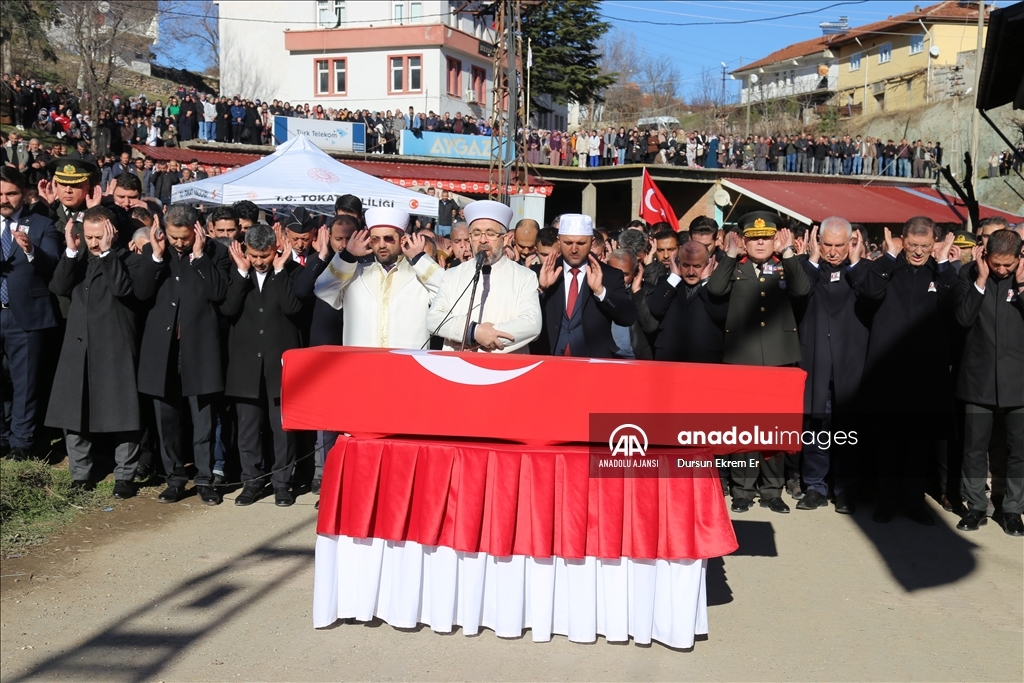 Şehit Piyade Sözleşmeli Er Yasin Karaca'nın cenazesi, Tokat'ta toprağa verildi