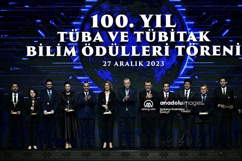 100. Yıl TÜBİTAK ve TÜBA Bilim Ödülleri Töreni