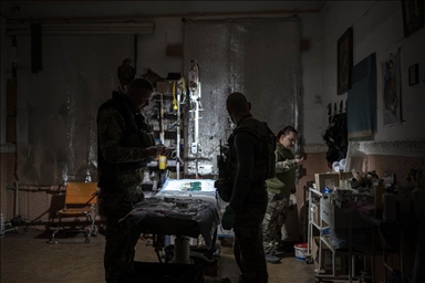 Украински лекари со итна интервенција ги реанимираат војниците повредени на Бахмутскиот фронт