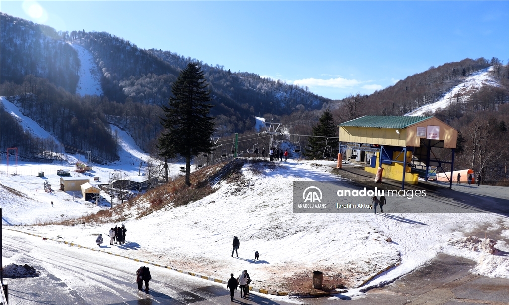 Kartepe kayak merkezi yılbaşına hazır