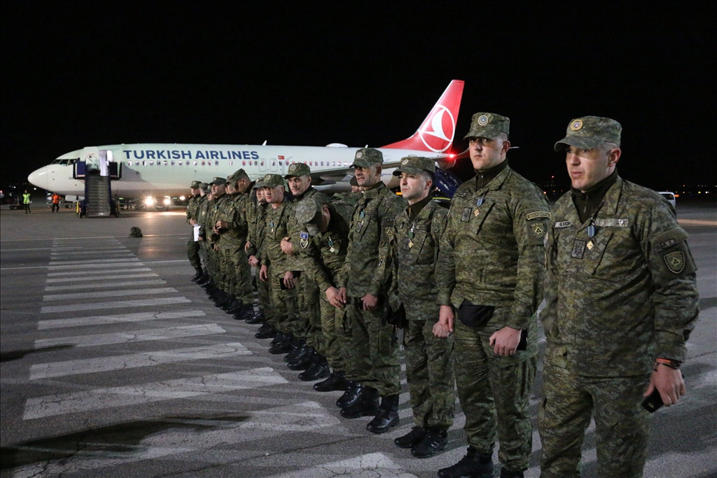 Kthehet në Kosovë kontingjenti i FSK-së që ndihmoi në operacionin e kërkim-shpëtimit pas tërmetit në Türkiye