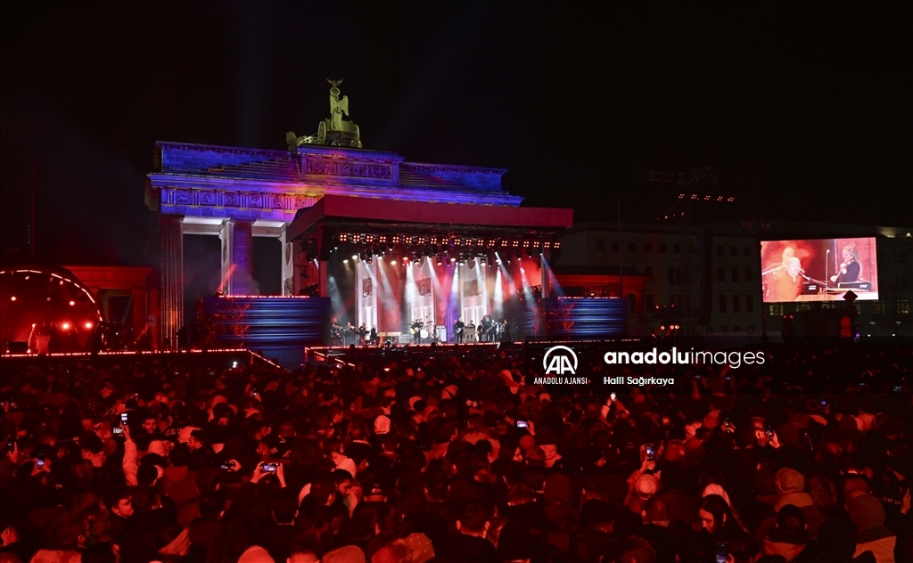 Berlin'de yeni yıl kutlamaları