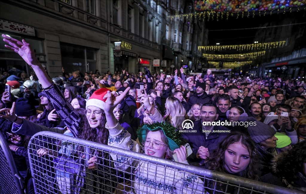 Balkan ülkeleri 2024'ü konserlerle karşıladı